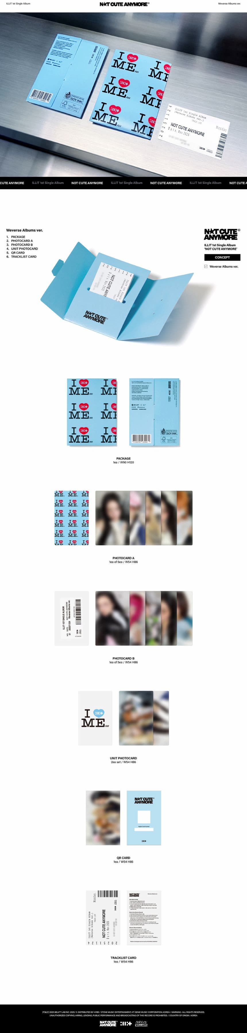 ILLIT Not Cute Anymore Weverse Album 8711 